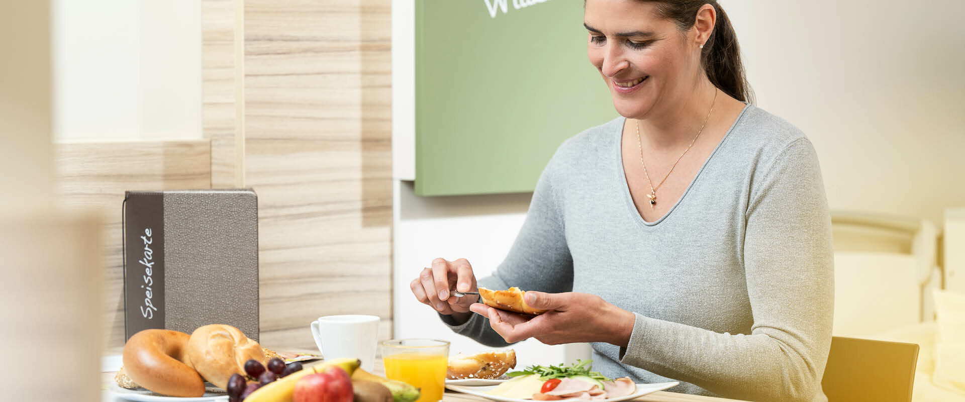 Frühstück in der Klinik Diakonissen Linz