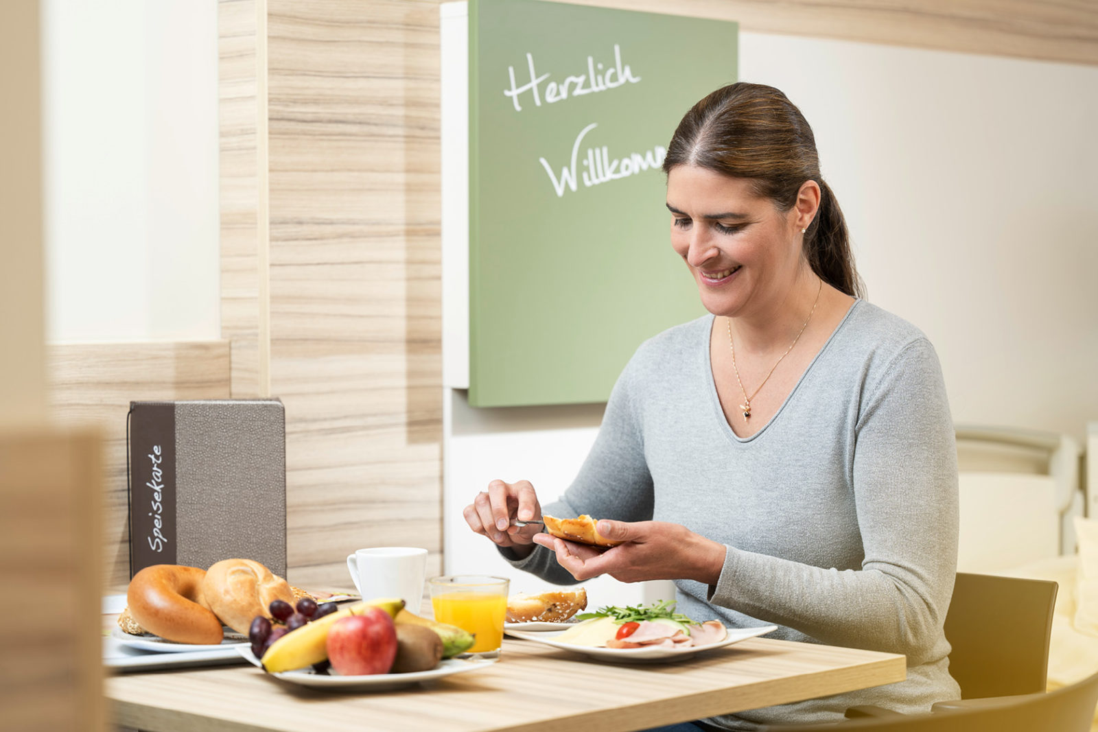 Frühstück in der Klinik Diakonissen Linz